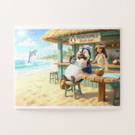 Pinguin-Strandbar Puzzle
