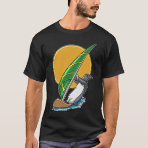 Pinguin Summer Surfboard Sail T-Shirt
