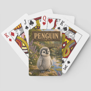 Pinguin Süßes Baby-Geschichtenbuch Kinderzimmer Ti Spielkarten