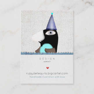 Pinguin - Süßes Märchen - Visitenkarten Visitenkarte