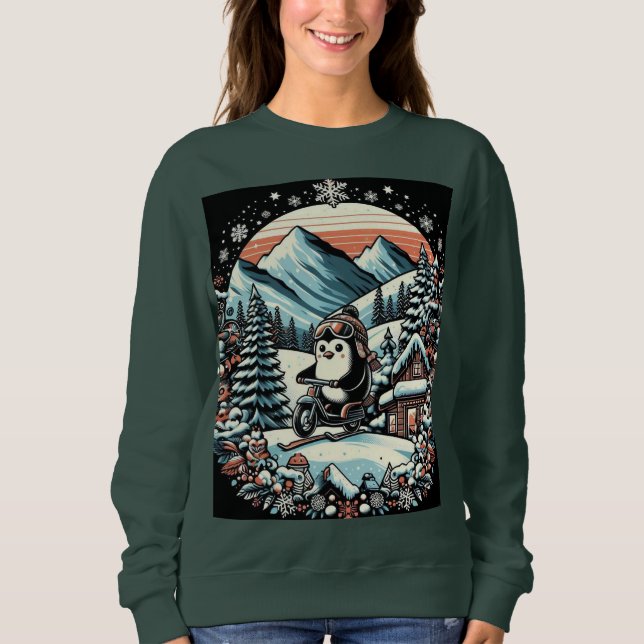 Pinguin Sweatshirt (Vorderseite)