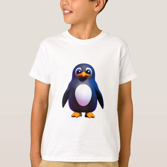 Pinguin-T - Shirt (Vorderseite)