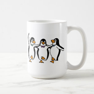 Pinguin-Tanzen Kaffeetasse