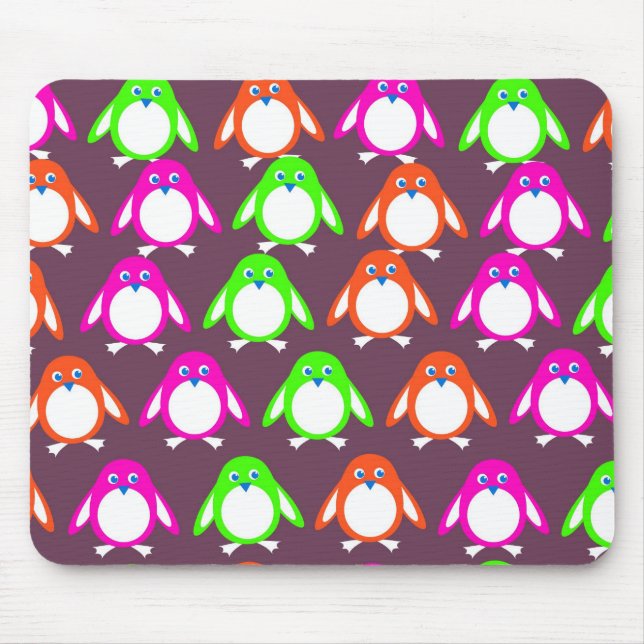 Pinguin-Tapete Mousepad (Vorne)
