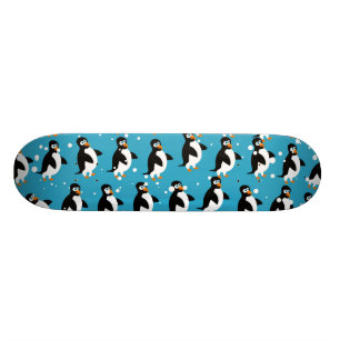 Pinguin-Tapete Skateboard
