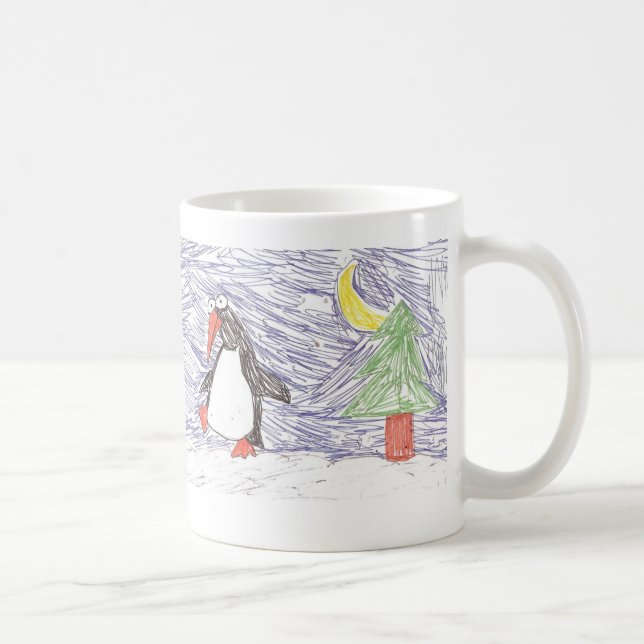 Pinguin Tasse (Rechts)