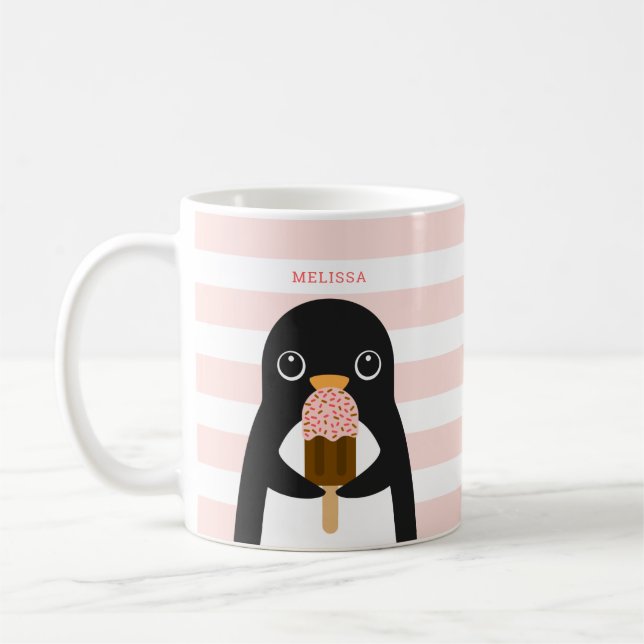 Pinguin-Tasse Kaffeetasse (Links)