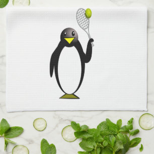 Pinguin-Tennis Handtuch