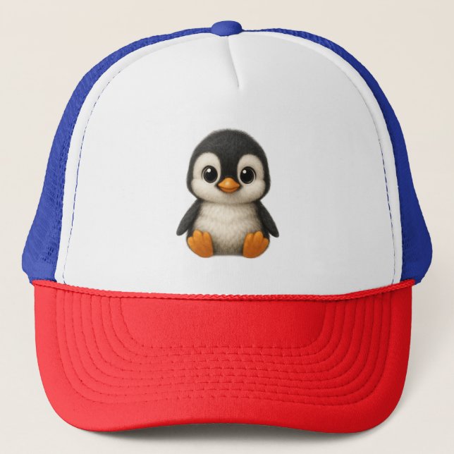 Pinguin, Tier, Vogel Truckerkappe (Vorderseite)