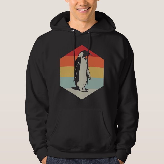 Pinguin-Tierpfleger-Geschenke Hoodie (Vorderseite)