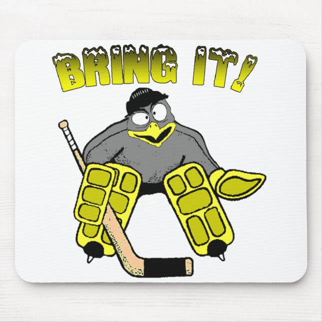 Pinguin-Tormann Mousepad (Vorne)