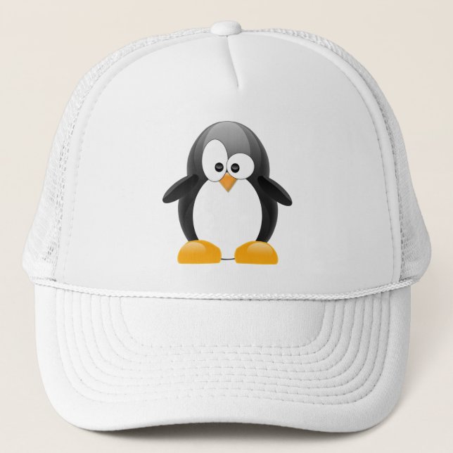 Pinguin Truckerkappe (Vorderseite)