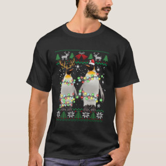 Pinguin Ugly Christmas Animal Funny Pinguin Christ T-Shirt