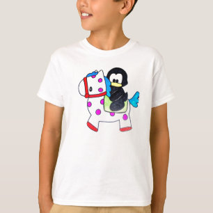 Pinguin und Pferd T-Shirt