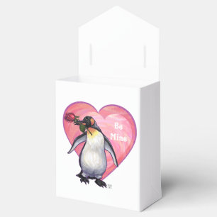 Pinguin-Valentinstag Geschenkschachtel