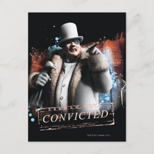 Pinguin - verurteilt postkarte