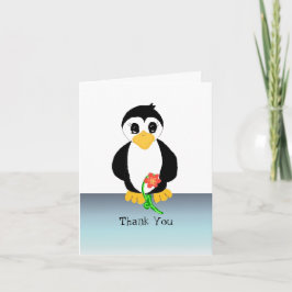 Pinguin Vielen Dank Dankeskarte