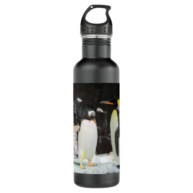 Pinguin Wasserflasche Edelstahlflasche (Vorderseite)