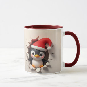 Pinguin Weihnachten Tasse