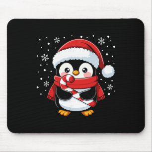 Pinguin Weihnachten Zuckerstange Winter Kleinkind  Mousepad