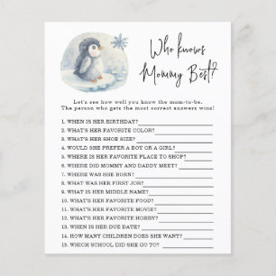 Pinguin - Wer kennt Mami am besten?