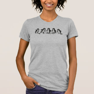 Pinguin-Wintersport-Shirt, Pinguin-T-Shirt T-Shirt