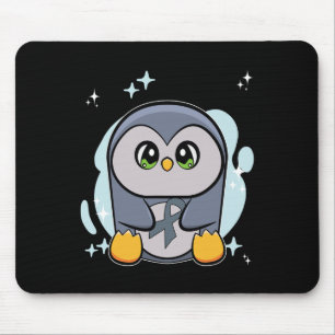 Pinguin World Dyslexie Bewusstsein Mousepad