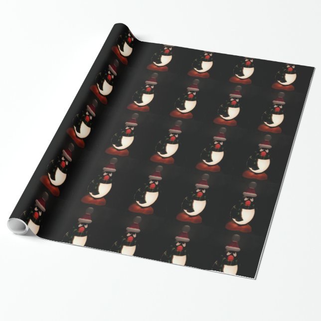 Pinguin Wrapping Paper Geschenkpapier (Ungerollt)