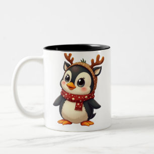Pinguin Zweifarbige Tasse