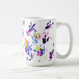 Pinguinabdrücke Tasse