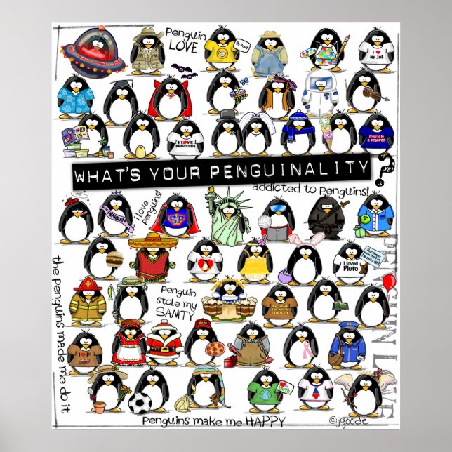 Pinguinality Poster (Vorne)