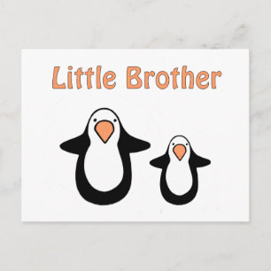 Pinguinbruder Postkarte