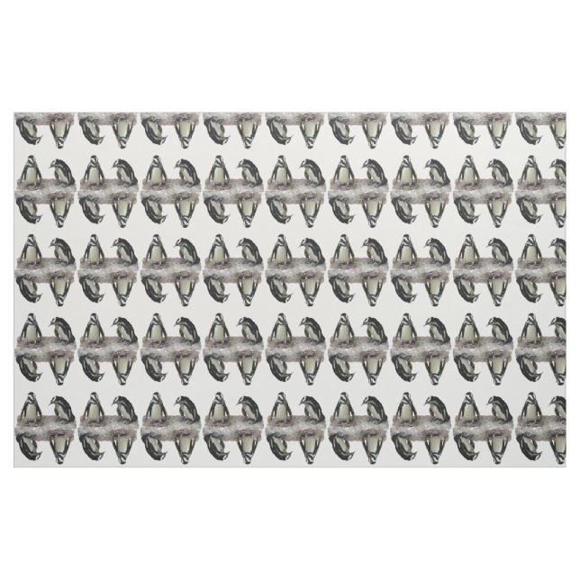 Pinguine Abstraktes Gewebe Stoff (Fat Quarter (45,7 x 55,9 cm))