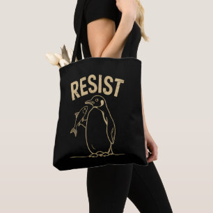 Pinguine Aktivismus Protest Vintage widerstehen