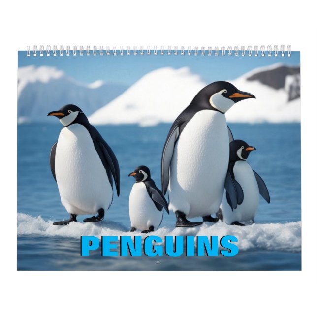 Pinguine Calendar Kalender (Titelbild)