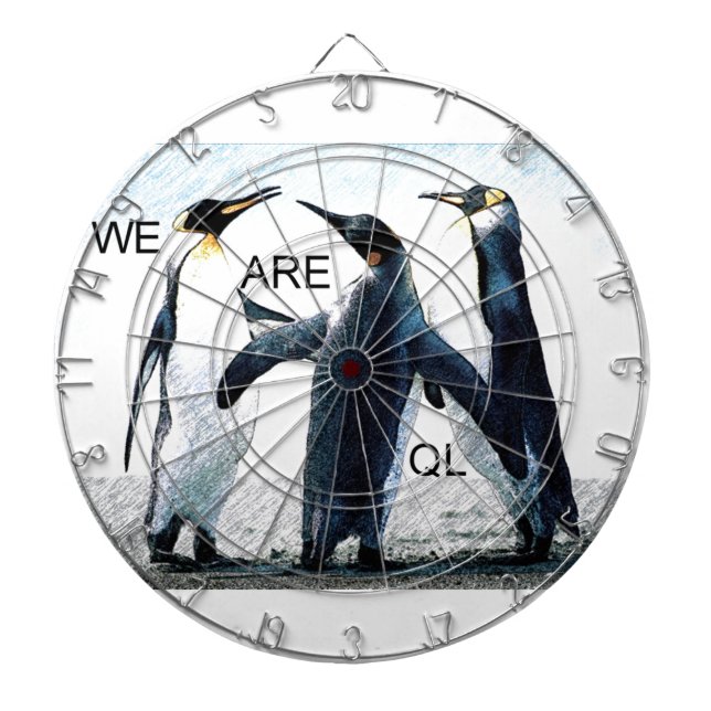 Pinguine Dartscheibe (vorne)