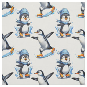 Pinguine Design Stoff