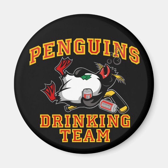 Pinguine Drink Team Magnet (Vorne)