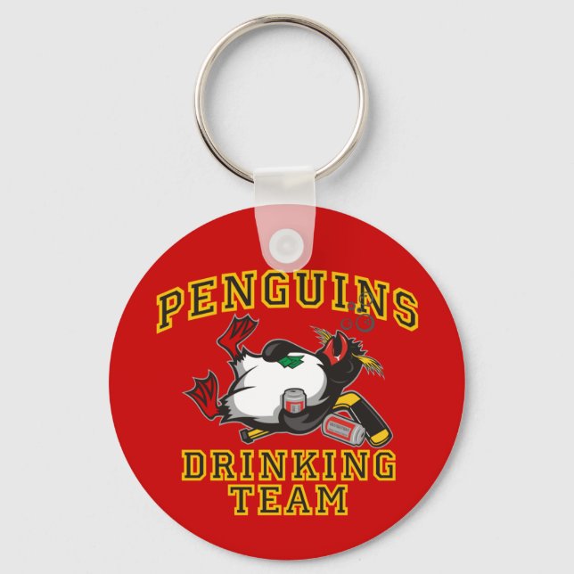 Pinguine Driving Team Key Chain Schlüsselanhänger (Vorderseite)