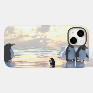 Pinguine entspannen sich auf einer Eisscholle Case-Mate iPhone 14 Hülle