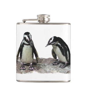 Pinguine Flachmann