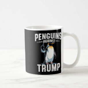 Pinguine gegen Trump wehren - Pinguinsteuer F Kaffeetasse