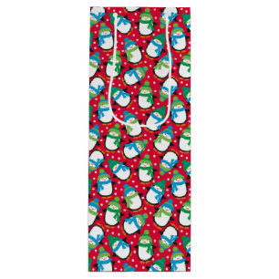 Pinguine Geschenktüte Für Weinflaschen