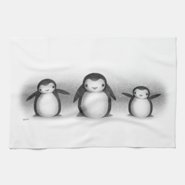 Pinguine Geschirrtuch (Horizontal)