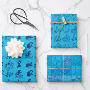 Pinguine in der Antarktis Geschenkpapier Set
