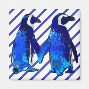 Pinguine in der Liebe - Magnet