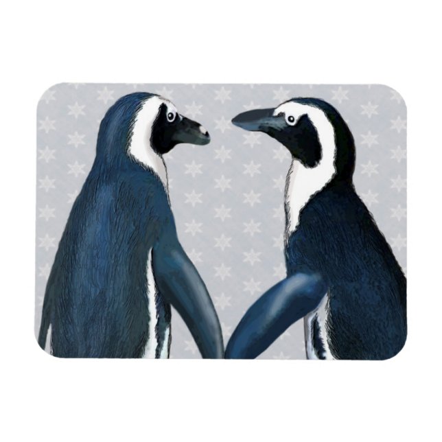 Pinguine in Liebe Magnet (Horizontal)