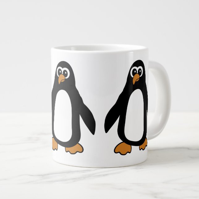 Pinguine Jumbo-Tasse (Vorderseite Rechts)