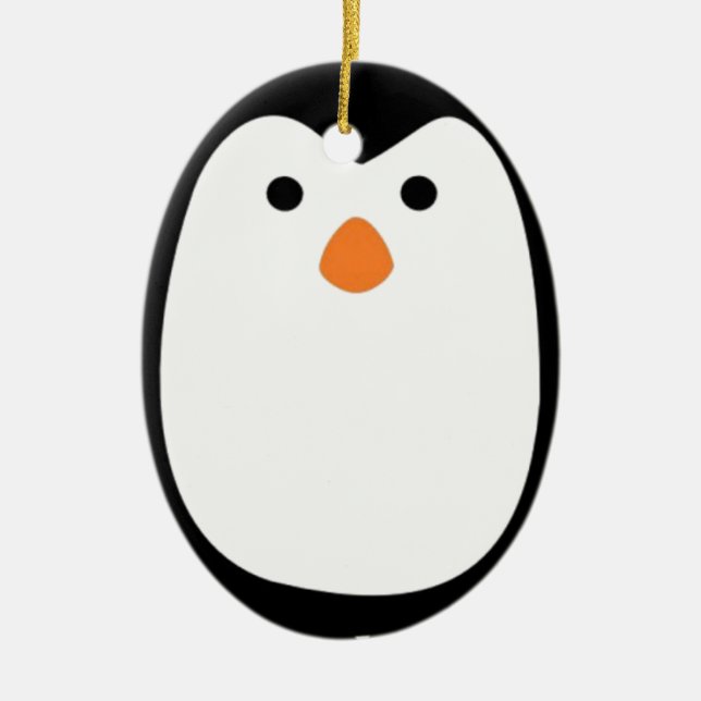 Pinguine Keramikornament (Vorne)