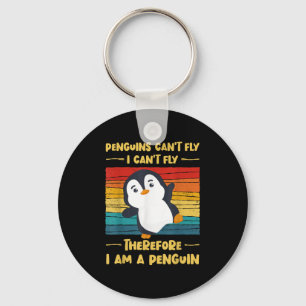 Pinguine Können Nicht Fliegen Ich Kann Nicht Flieg Schlüsselanhänger